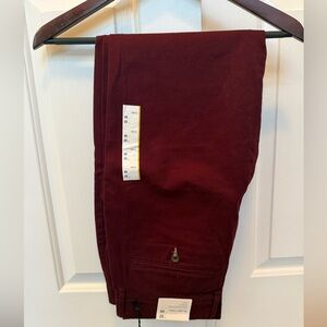 Goodfellow & Co Men's Deep Red Chinos
